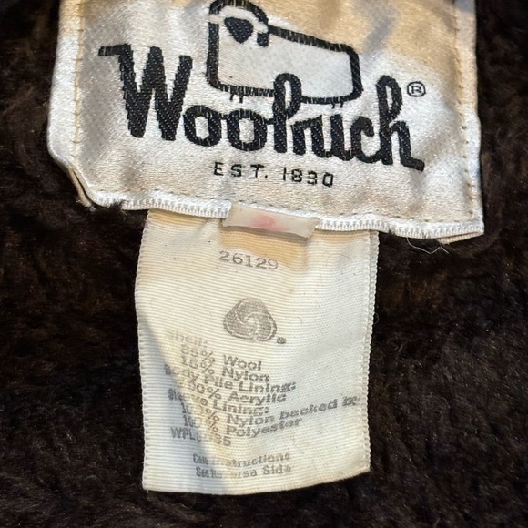 Vintage Woolrich Flannel Jacket 1970s Plaid Men’s 70s Hunting Large - Picture 7 of 9